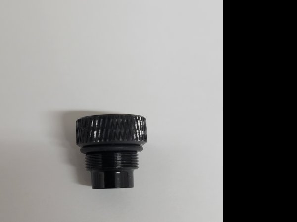 Black Aluminum Port Plug