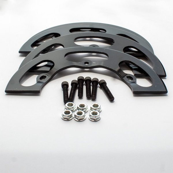 Pit Parts Aluminum Sprocket Guard Set 9.0"