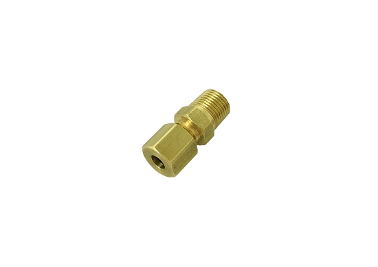 Brass Fitting with Ferrule