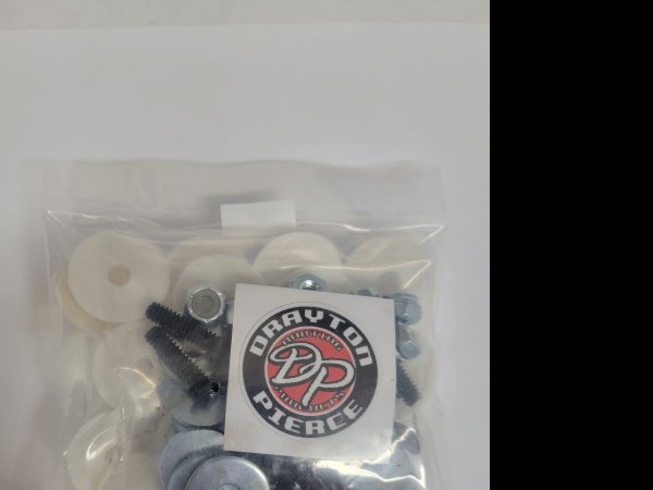 Plastic Body Mounting Kit White