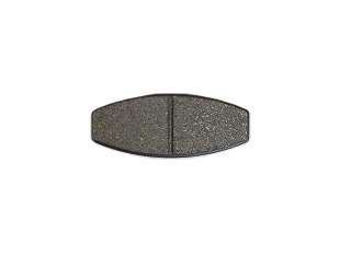 Mini Lite Brake Pad, Black (each) -- Standard --